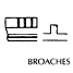 Broaches